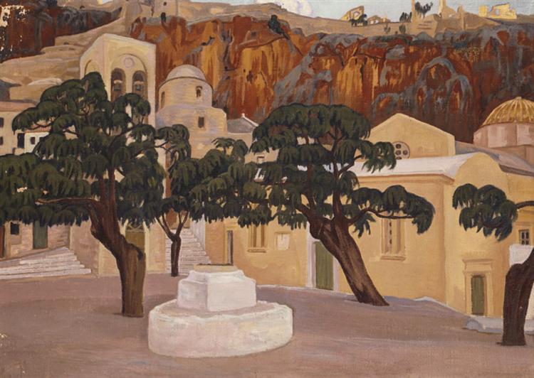 Walls of Monemvasia, 1924 - 1928 - Константин Малеас