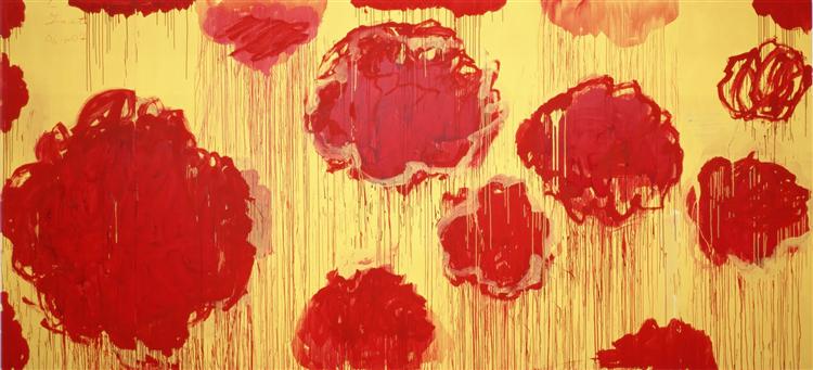 Untitled Peonias Series 2007 Cy Twombly Wikiart Org