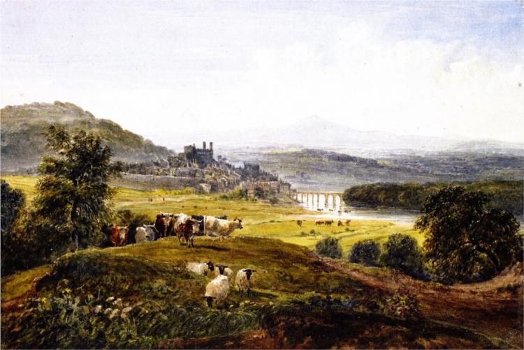 Hay on Wye, 1824 - Дэвид Кокс