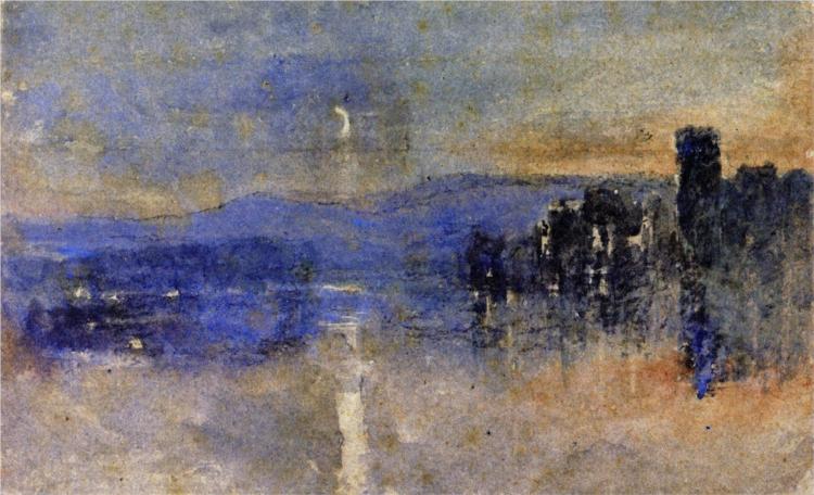 Moonlight Landscape, 1849 - David Cox