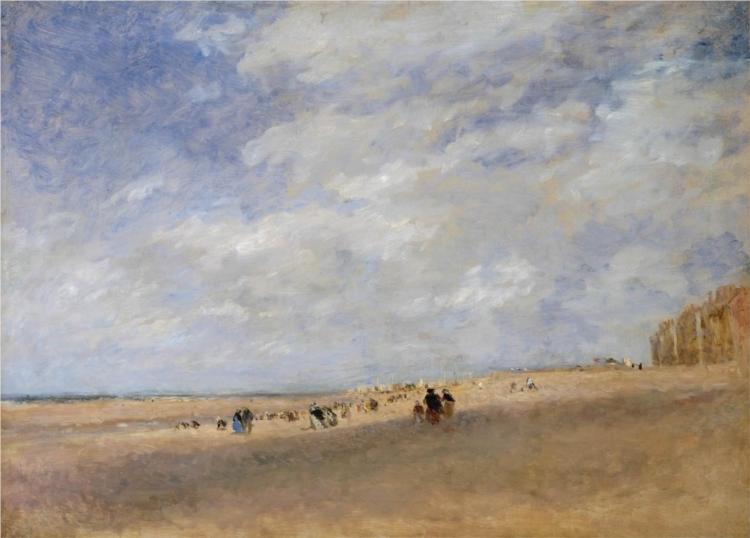 Rhyl Sands, 1836 - Девід Кокс