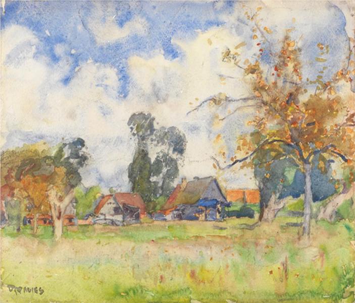 Autumn afternoon, 1926 - David Davies
