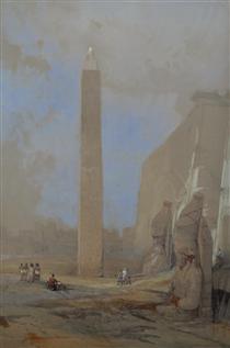 Obelisk at Luxor - David Roberts