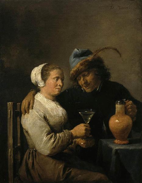 Tavern Scene, 1640 - David Teniers le Jeune