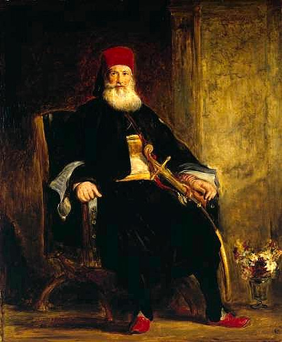 Kavallali Mehmet Ali Pasha el-Kebir, 1841 - Дейвид Уилки