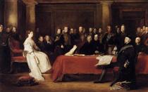 The First Council of Queen Victoria - David Wilkie
