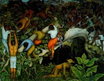 Entering the City - Diego Rivera
