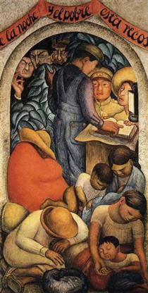 Night of the Poor - Diego Rivera