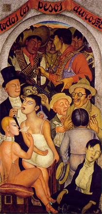 Night of the Rich - Diego Rivera