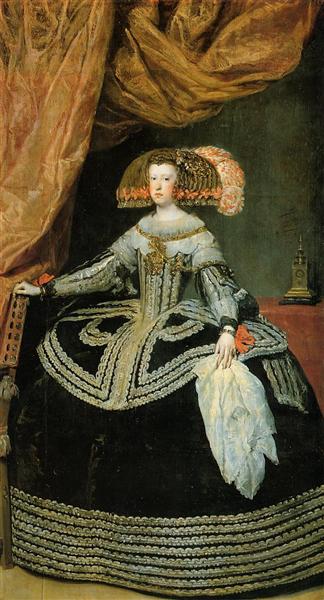 Queen Mariana, 1652 - 1653 - 委拉斯奎茲