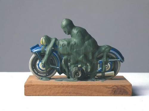 Motorcyclist, 1969 - Dieter Roth