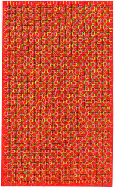 Appearance of Crosses, 2008 - Ding Yi