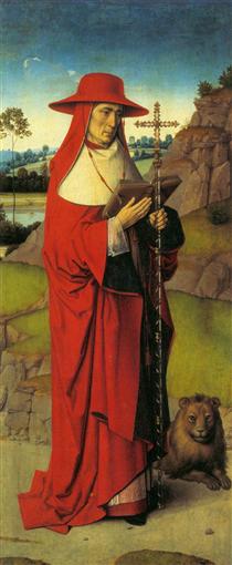 Martyrdom of St. Erasmus (left wing) - 迪里克．鮑茨