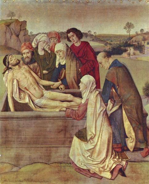 Mise au tombeau, c.1450 - c.1459 - Dirk Bouts