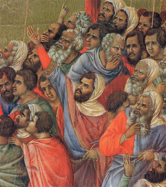 Crucifixion (Fragment), 1308 - 1311 - Duccio di Buoninsegna