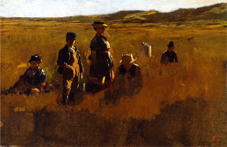 In the Fields, 1880 - Eastman Johnson
