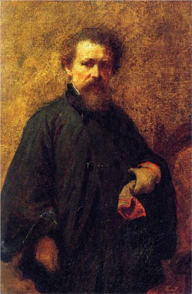 Self Portrait, 1863 - Истмен Джонсон