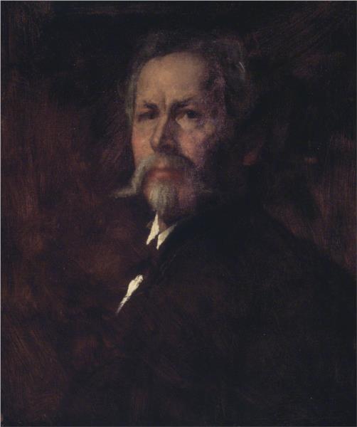 Self Portrait, 1890 - Jonathan Eastman Johnson