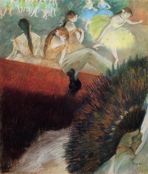 At the Ballet, c.1880 - c.1881 - Edgar Degas