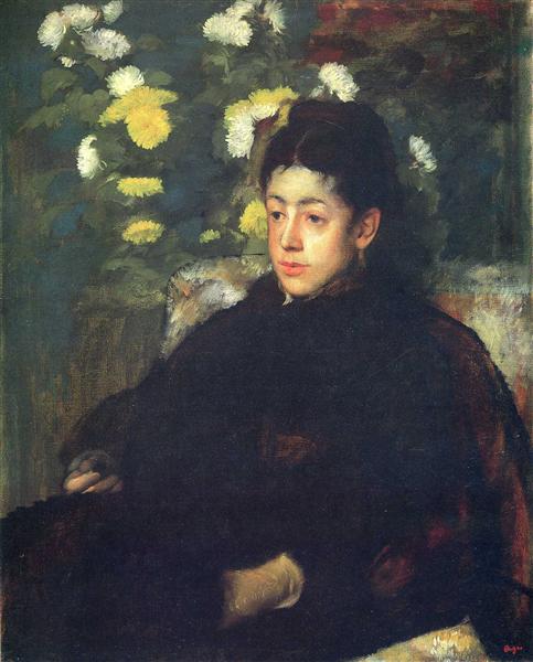 Мадемуазель Мало, 1877 - Эдгар Дега