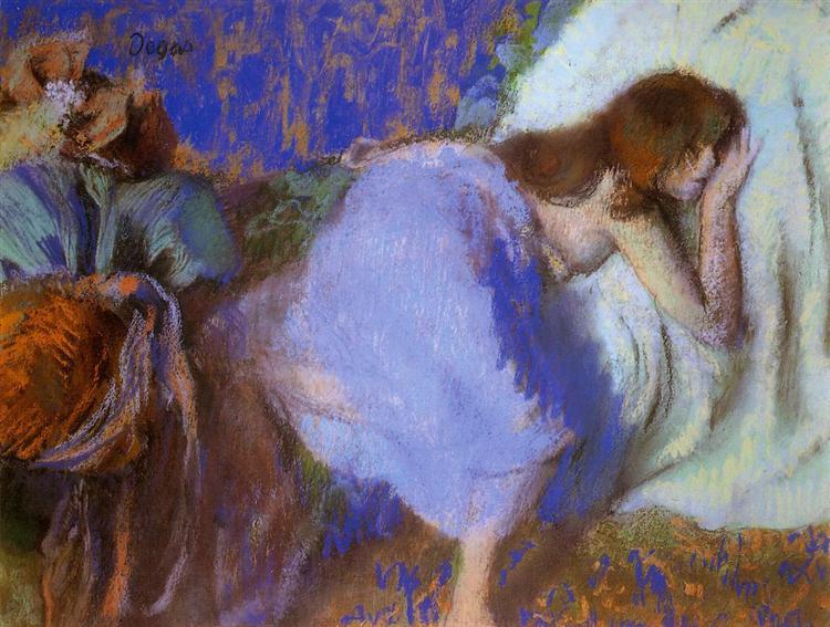 Rest, c.1893 - Edgar Degas