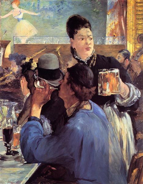 Corner of a Cafe-Concert, 1880 - Edouard Manet