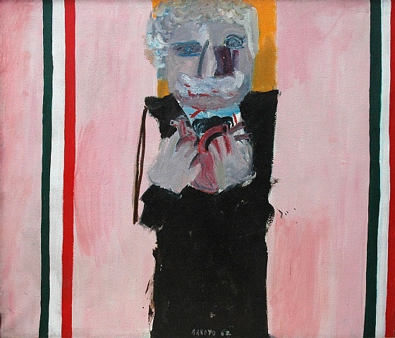 Cuore (Portrait d'Edmundo d'Amicis), 1962 - Eduardo Arroyo