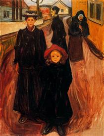 Four Ages in Life - Edvard Munch
