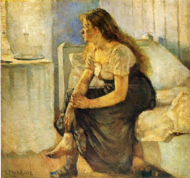 Morning, 1884 - Edvard Munch
