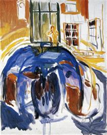 Self-Portrait During Eye Disease II. - Edvard Munch