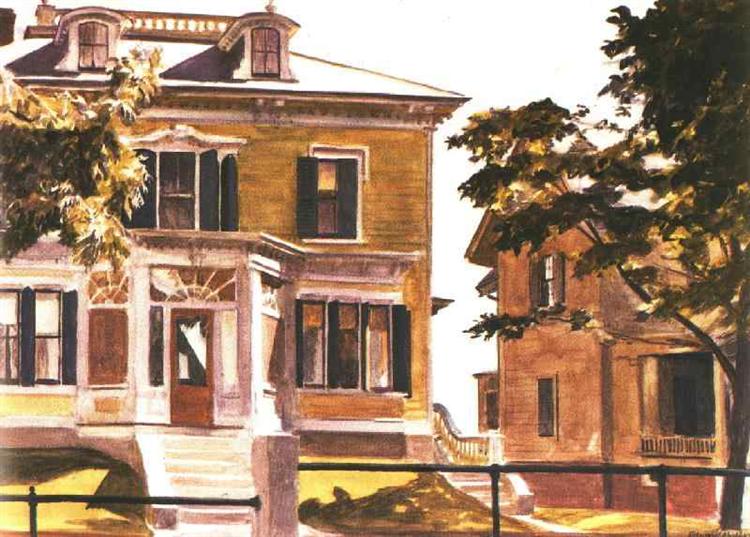 Davis House, 1926 - Edward Hopper