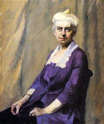 Elizabeth Griffiths Smith Hopper, The Artist's Mother - 愛德華‧霍普