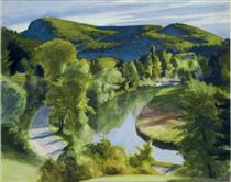 First Branch of the White River, Vermont - Edward Hopper