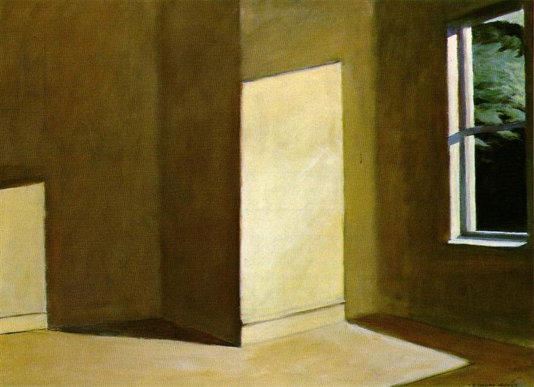 Sun in an Empty Room by Edward Hopper (1963)