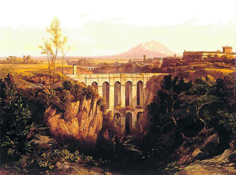 Civita Castellana, 1844 - Эдвард Лир