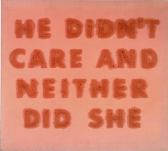 He Didn’t Care And Neither Did She, 1974 - Ед Рушей