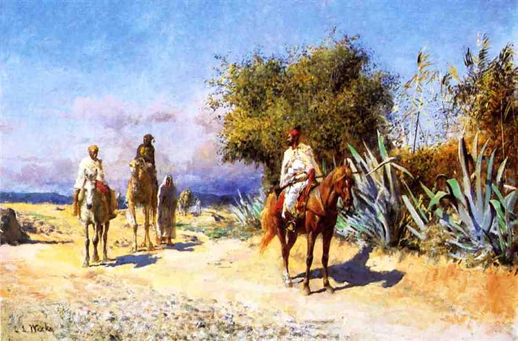Arabs on the Move - Едвін Лорд Вікс