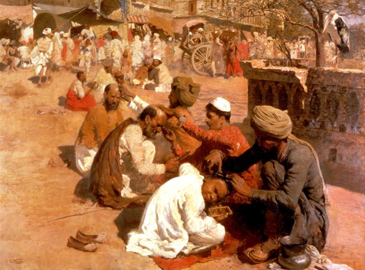 Indian Barbers Saharanpore - Эдвин Лорд Уикс