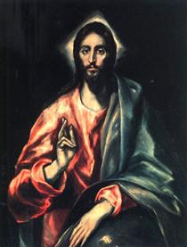 Christ as Saviour - El Greco