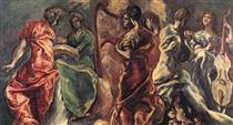 A concerto dos ángelos - El Greco