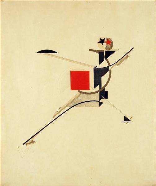 New Man, 1923 - El Lissitzky