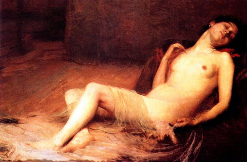 Nude lying, 1896 - Eliseu Visconti