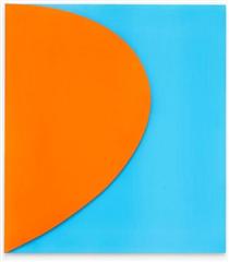 Orange Relief with Blue - Ellsworth Kelly