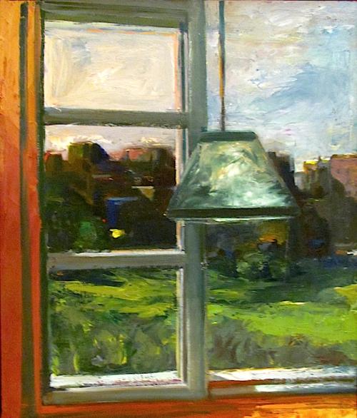 Green Lampshade, 1969 - Елмер Бішофф