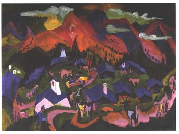 Return of the Animals - Ernst Ludwig Kirchner