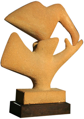 Les deux oiseaux, 1945 - Etienne Hajdu