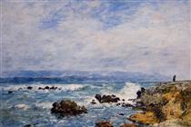 Antibes, the Point of the Islet - Eugene Boudin