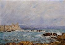 Antibes, the Rocks of the Islet - Ежен Буден