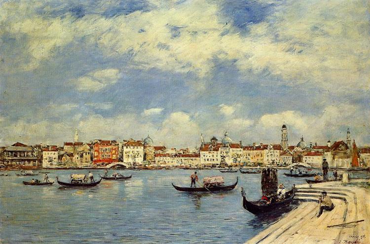 Venice, 1895 - Eugène Boudin