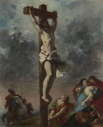 Cristo na Cruz - Eugène Delacroix